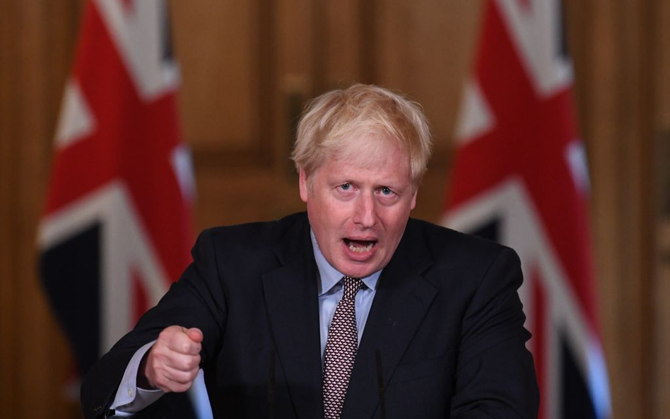 Boris Johnson, premier Wielkiej Brytanii, znalazł się w ogniu krytyki ze strony europejskich dyploma