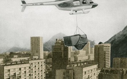 Jan Dziaczkowski, „Bez tytułu” z cyklu „Góry dla Warszawy”, 2009