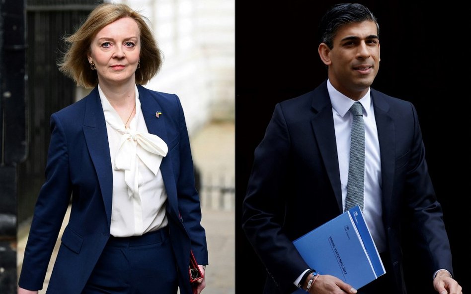 Liz Truss faworytką do schedy po Borisie Johnsonie