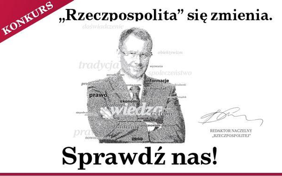 Konkurs: wygraj elektroniczną prenumeratę dziennika "Rzeczpospolita"