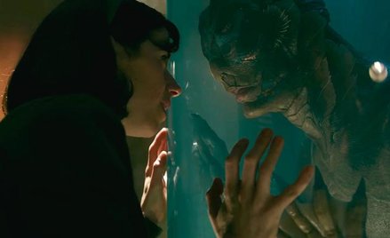 „Kształt wody", reż. Guillermo del Toro.