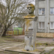 Pomnik Jurija Gagarina w ukraińskiej wsi Czornobajiwka
