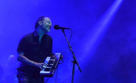 Lider Radiohead, Thom Yorke, podczas koncertu na Best Kept Secret Festival w Hilvarenbeek, w Holandi