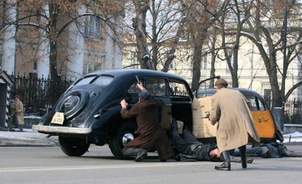 Inscenizacja zamachu na "kata Warszawy".