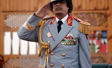 Płk Muammar Kaddafi
