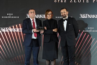 Marcin Węgłowski, członek zarządu, dyrektor finansowy Budimex (pierwszy z lewej)