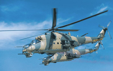 Szturmowe „latające czołgi” Mi-24