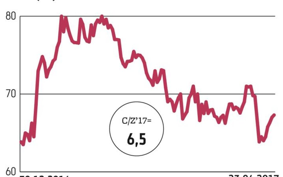 Akcje Kernela w tym roku przyniosły zaledwie jednocyfrowy zysk. Zdaniem analityków spółka ma jednak 