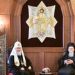 Patriarcha Konstantynopola Bartłomiej (z prawej) spotkał się ze zwierzchnikiem Rosyjskiej Cerkwi Pra