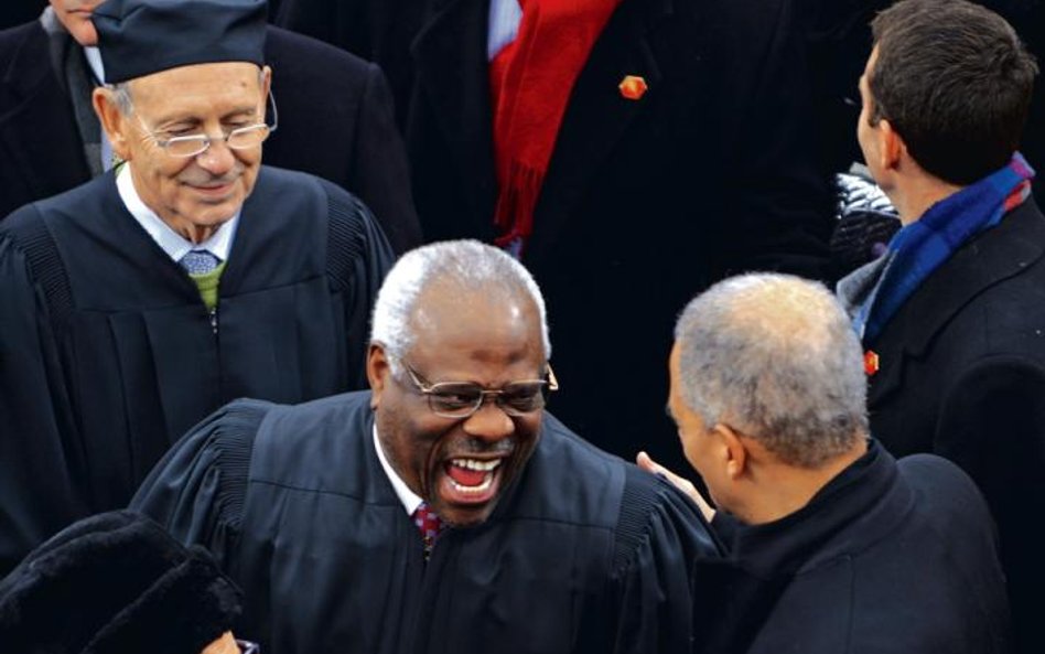 Clarence Thomas: zwykle milczący, ale z temperamentem