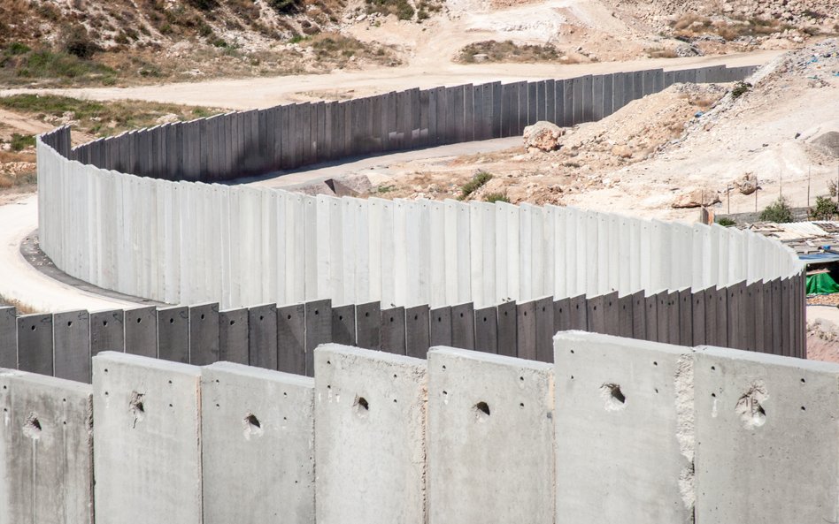 Mur oddzielający Izrael od Strefy Gazy