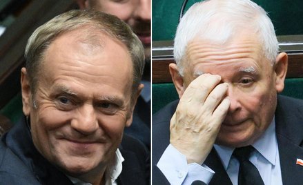 Donald Tusk i Jarosław Kaczyński