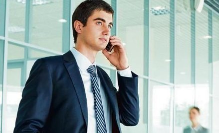 Zapracowany jak biznesmen