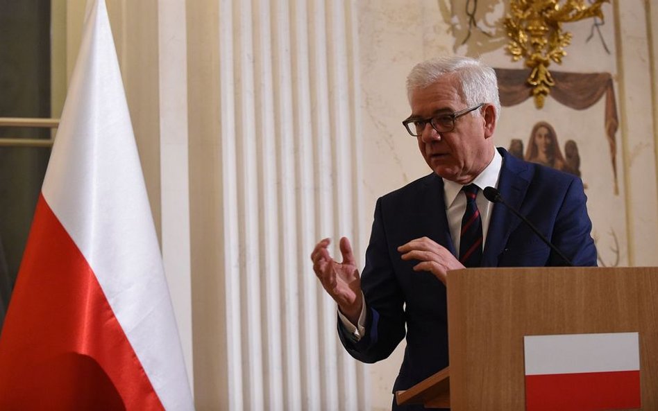 Czaputowicz w „Die Welt”: Iran nie jest tematem konferencji