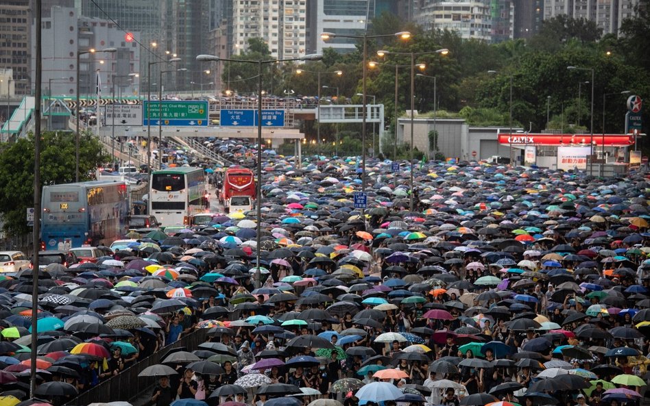 Protesty w Hongkongu