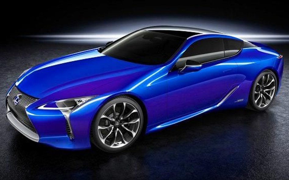 Lexus LC 500h rozpędzi się do setki w niecałe 5 sekund