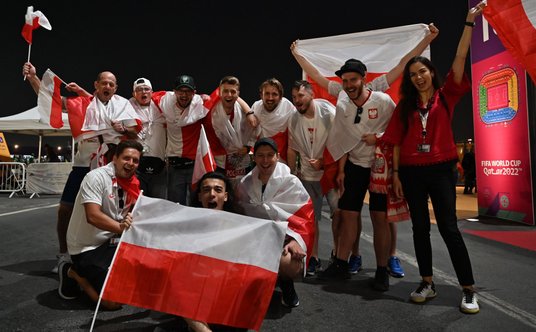 Polscy kibice w Meksyku