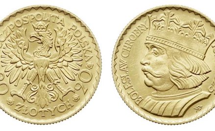 Święty Mikołaj co roku masowo kupuje na prezenty złote monety z 1925 roku z wizerunkiem króla Chrobr