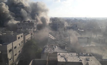 Izrael zbombardował Strefę Gazy