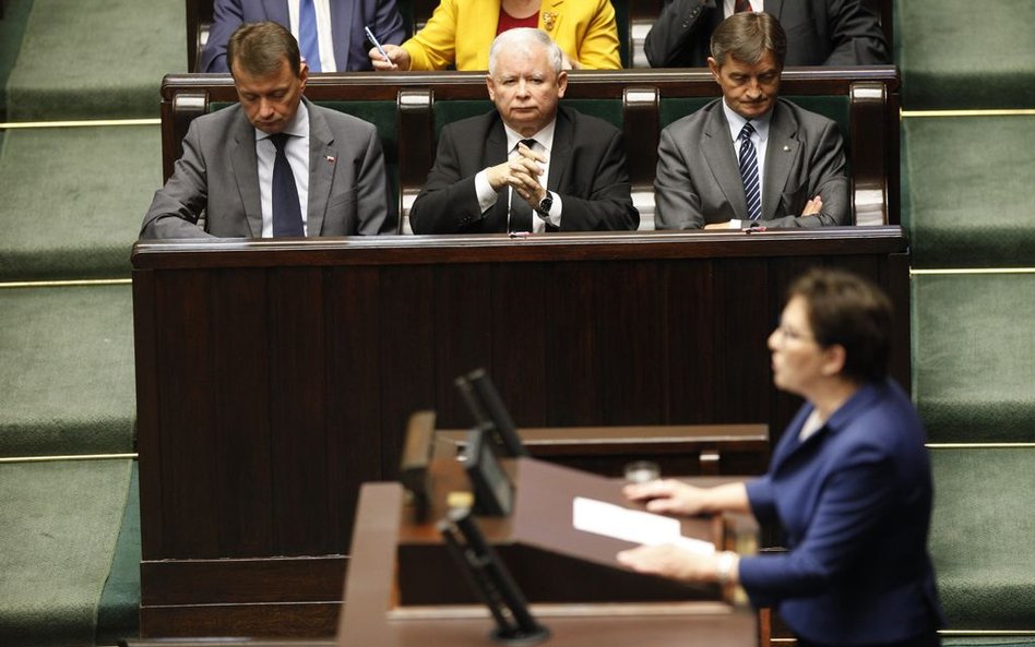 "Kopacz? Widziałem zażenowanie posłów PO"