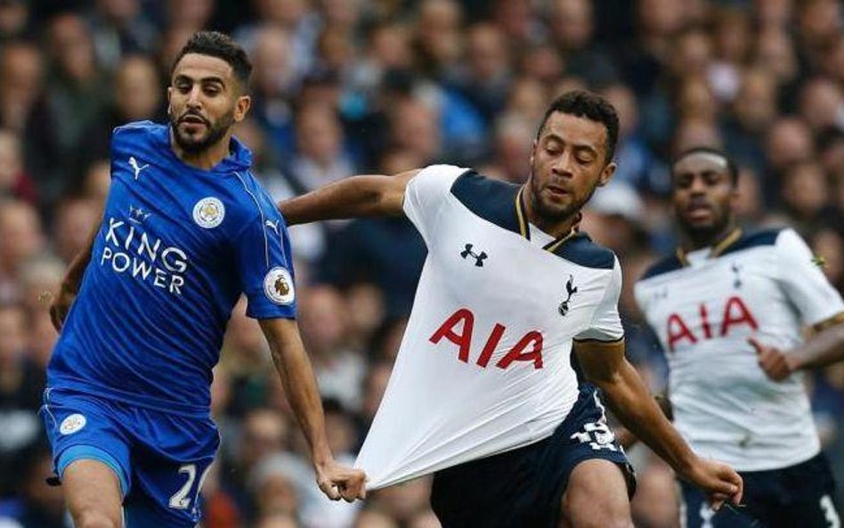 Gwiazda Leicester Riyad Mahrez (z lewej): trzy mecze w Lidze Mistrzów, trzy gole.