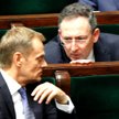 Donald Tusk i Bartłomiej Sienkiewicz