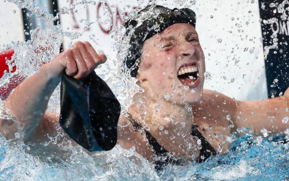 Amerykanka Katie Ledecky zdobyła w Kazaniu pięć złotych medali i pobiła dwa rekordy świata