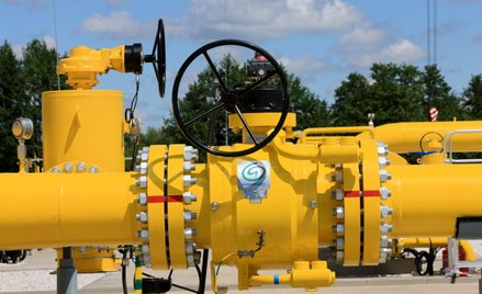 Instalacje na trasie pierwszego odcinka gazociągu Baltic Pipe w Ciecierzycach k. Gorzowa Wielkopolsk