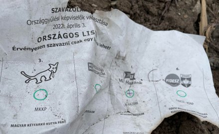 Wybory na Węgrzech. Na wysypisku śmieci znaleziono worek nadpalonych kart wyborczych