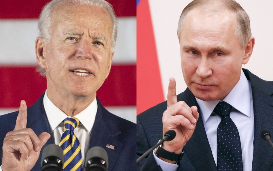 Joe Biden i Władimir Putin