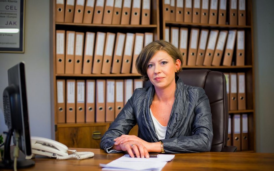 Joanna Smereczańska-Smulczyk prezes zarządu Ogólnopolskiej Izby Pośredników i Przedstawicieli Firm O