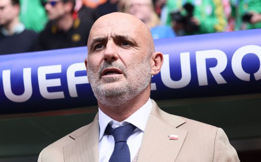 Trener piłkarskiej reprezentacji Polski Michał Probierz