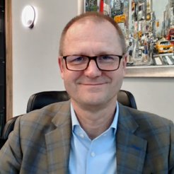 Gościem Adama Roguskiego był Waldemar Wasiluk, wiceprezes spółki Victoria Dom.