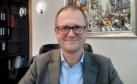 Gościem Adama Roguskiego był Waldemar Wasiluk, wiceprezes spółki Victoria Dom.