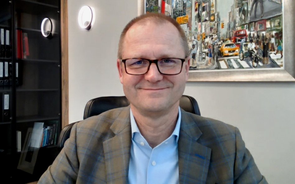 Gościem Adama Roguskiego był Waldemar Wasiluk, wiceprezes spółki Victoria Dom.