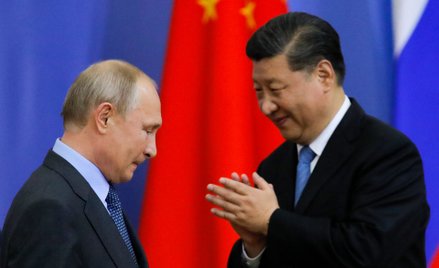 Władimir Putin i Xi Jinping