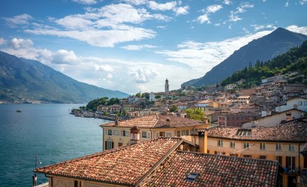 Limone sul Garda - jedno z najbardziej znanych miasteczek nad jeziorem Garda.