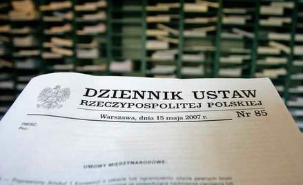 Koniec druku „Dzienników Ustaw”