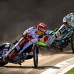 Maciej Janowski (kask czerwony) w sobotę zajął trzecie miejsce w Grand Prix Łotwy. W niedzielę popro