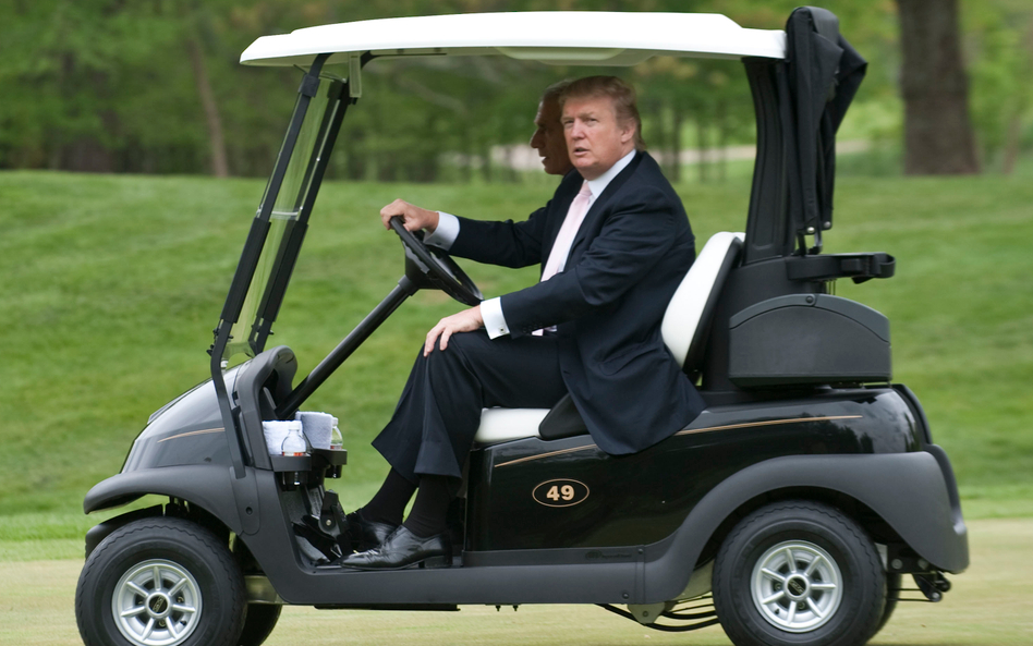 Golf - pasja Donalda Trumpa