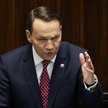 Wicepremier, minister spraw zagranicznych Radosław Sikorski przedstawił exposé ws. priorytetów polsk