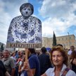 Kanclerz Angela Merkel często była negatywną bohaterką greckich demonstrantów
