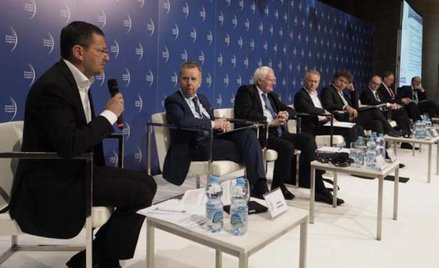 Uczestnicy debaty „Polityka gospodarcza – Polska 2020”.