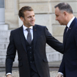 Andrzej Duda spotkał się w Paryżu z Emmanuelem Macronem