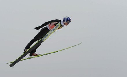 Adam Małysz na skoczni w Garmisch-Partenkirchen