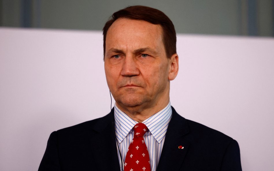 Radosław Sikorski, minister spraw zagranicznych RP