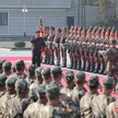 Kim Dzong Un w czasie wizyty w 2. Korpusie armii Korei Północnej