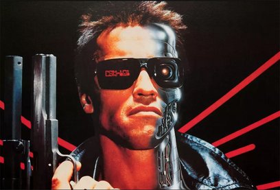 W klasycznym filmie sf rolę terminatora – cybroga zabójcy – zagrał Arnold Schwarzenegger