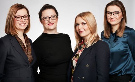 Awanse czwórki prawniczek w WKB Wierciński, Kwieciński, Baehr