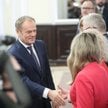 Premier Donald Tusk (PO) przed posiedzeniem rządu